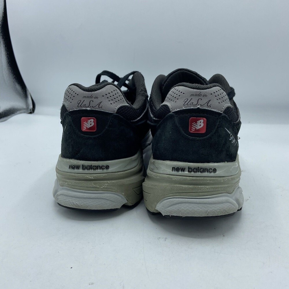 New Balance 990V3 Made In The USA Black M990BK3 Mens Size 10.5 Black 990 V3 - Picture 4 of 7